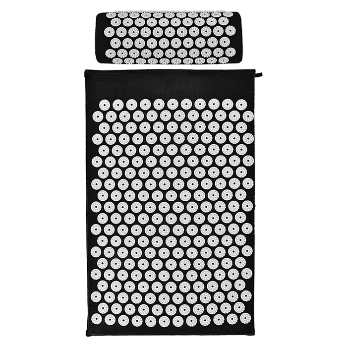 massage acupressure yoga mat with pillow sit mats cut pain stress soreness massage acupressure yoga mat with pillow sit mats cut pain stress soreness
