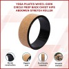 yoga pilates wheel cork circle prop back chest hips abdomen stretch roller yoga pilates wheel cork circle prop back chest hips abdomen stretch roller