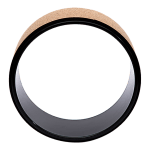yoga pilates wheel cork circle prop back chest hips abdomen stretch roller