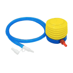 yoga balance trainer exercise ball for arm, leg, core workout with pump, 2 resistance bands