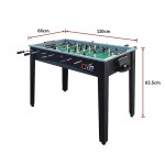 Foosball table dimensions 110x66x83.5 cm