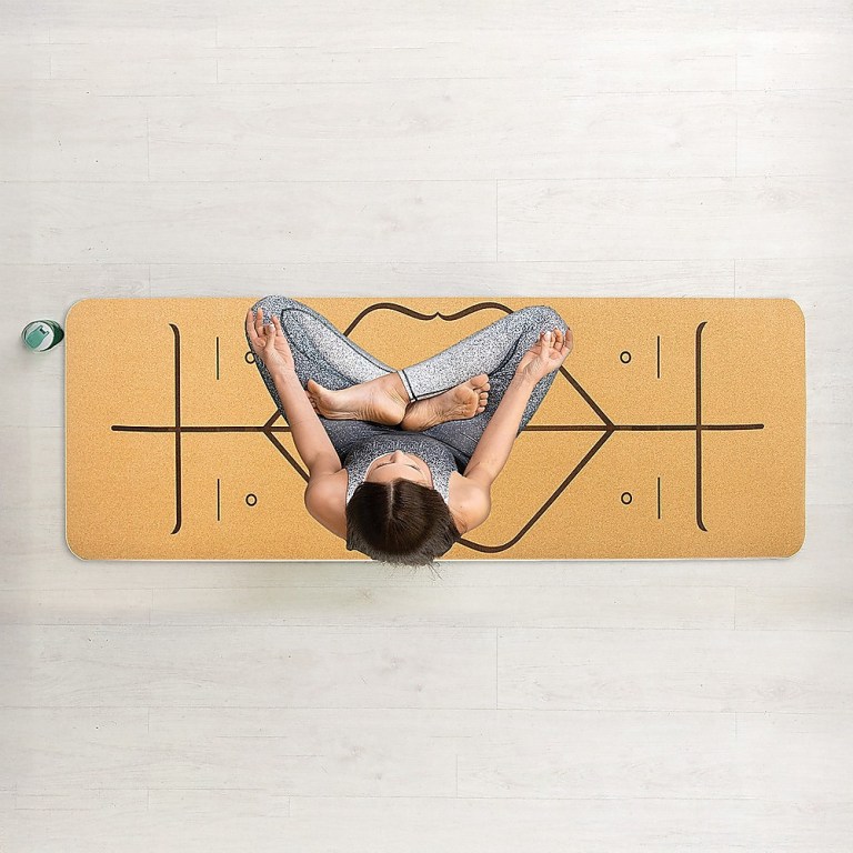 natural cork tpe yoga mat sports eco friendly exercise fitness gym pilates natural cork tpe yoga mat sports eco friendly exercise fitness gym pilates