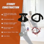 heavy bungee cord resistance belt for home gym yoga bungee rope gravity bungee (90kg) heavy bungee cord resistance belt for home gym yoga bungee rope gravity bungee (90kg)