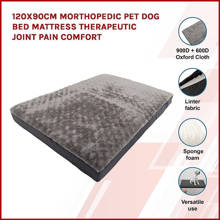 120x90cm orthopedic pet dog bed mattress therapeutic joint pain comfort