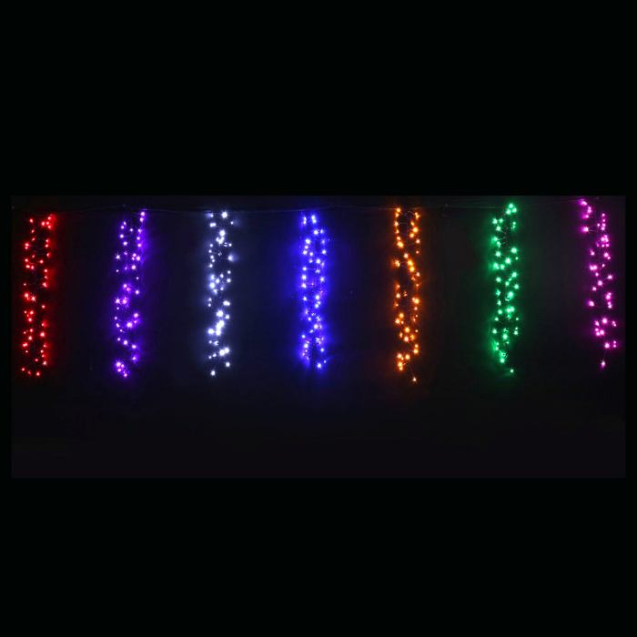 v720 xl1352 200283 00.jpg Multi-coloured string lights glowing in dark background.
