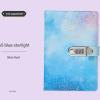 v888 elosung25807 202505131820 00.jpg A5 Tie-Dye Journal with Lock - 240 Pages, Soft Touch Cover
