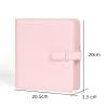 pu leather instant photo album holds 288 photos, compatible with instax square & mini films(blue) PU Leather Instant Photo Album - 288 Photo Capacity