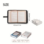 Bible cover dimensions and size comparison guide.