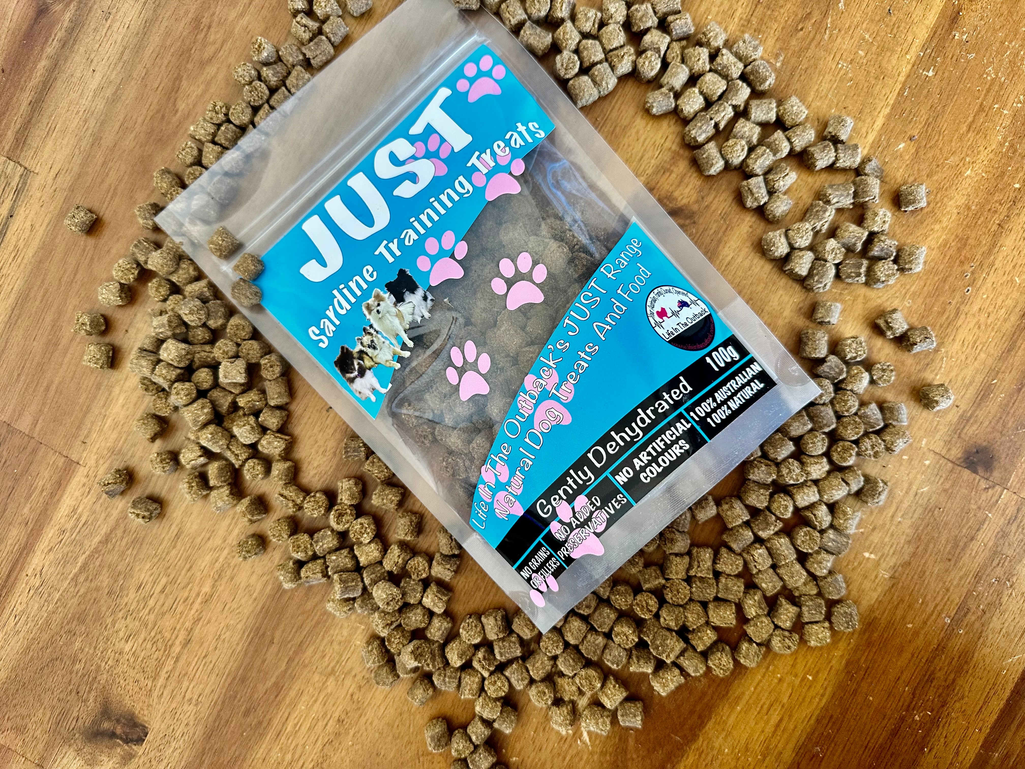 1x just sardine training treats 200g