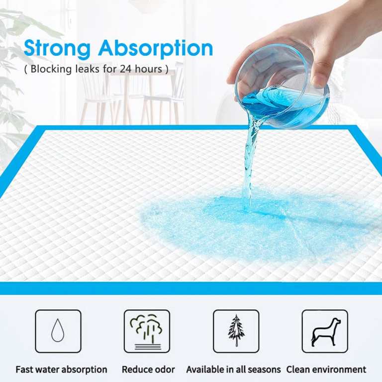 200pcs dog absorbent training pad 60 x 60 cm