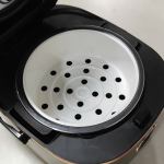 joyoung mini rice cooker 2l for 1 3 people led touch panel fa f20 au model Black rice cooker with white inner pot