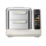 v940 hg180 01 202507141832 00.jpg Stainless steel double drawer electric food steamer
