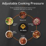 joyoung induction heating pressure cooker 5l double liner pot au version Adjustable cooking pressure for various dishes