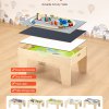 vevor multi purpose activity play table 290 building bricks & 30 pcs accessories