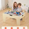 vevor multi purpose activity play table 290 building bricks & 30 pcs accessories