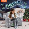 vevor toddler chair glow in the dark plush baby chair playroom furniture grey vevor toddler chair glow in the dark plush baby chair playroom furniture grey