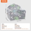 vevor toddler chair glow in the dark plush baby chair playroom furniture grey vevor toddler chair glow in the dark plush baby chair playroom furniture grey
