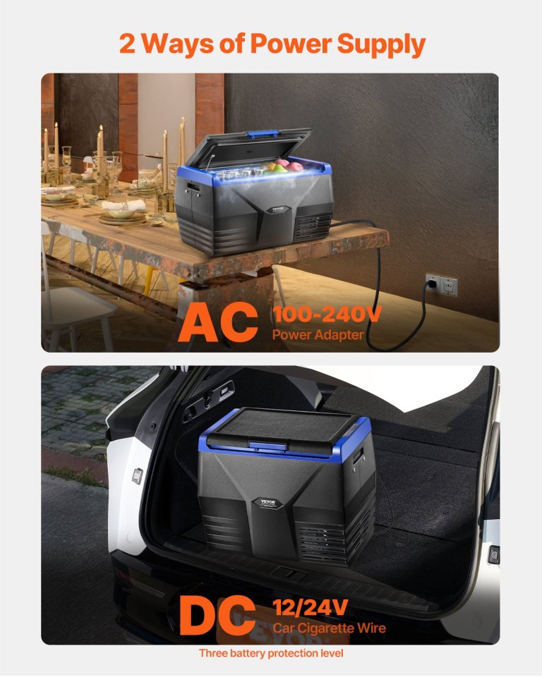 vevor portable car refrigerator freezer compressor 20l single zone for car home vevor portable car refrigerator freezer compressor 20l single zone for car home