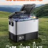 vevor portable car refrigerator freezer compressor 45l dual zone for car home vevor portable car refrigerator freezer compressor 45l dual zone for car home