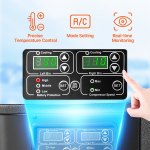 vevor portable car refrigerator freezer compressor 45l dual zone for car home vevor portable car refrigerator freezer compressor 45l dual zone for car home
