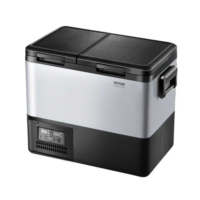 vevor portable car refrigerator freezer compressor 45l dual zone for car home vevor portable car refrigerator freezer compressor 45l dual zone for car home