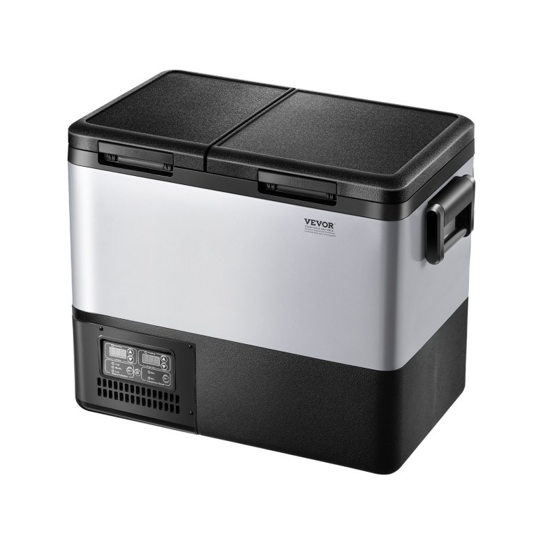 vevor portable car refrigerator freezer compressor 45l dual zone for car home vevor portable car refrigerator freezer compressor 45l dual zone for car home