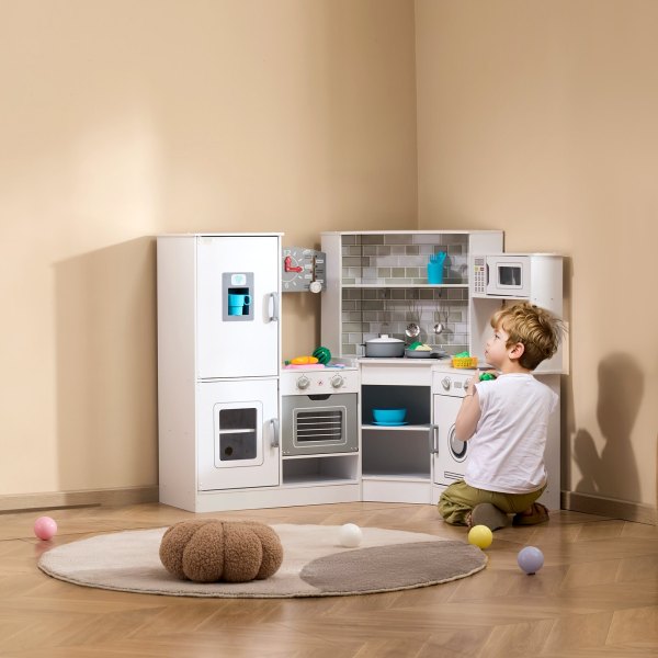 vevor kitchen playset kids pretend cooking play toy 24 piece accessories white vevor kitchen playset kids pretend cooking play toy 24 piece accessories white