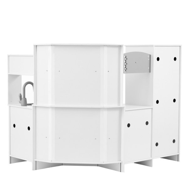 vevor kitchen playset kids pretend cooking play toy 24 piece accessories white vevor kitchen playset kids pretend cooking play toy 24 piece accessories white