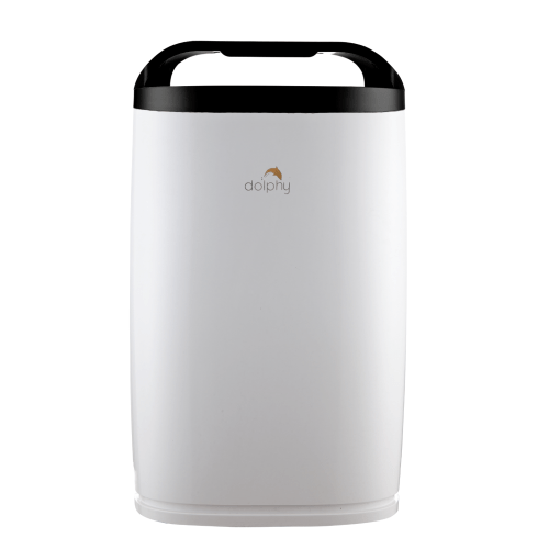 v959 dapm0005 202507050320 00.png White automatic bin with black lid by Dolphy.