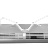 air purifier two way (wall mounted or desktop) Silver ventilation fan with white handles