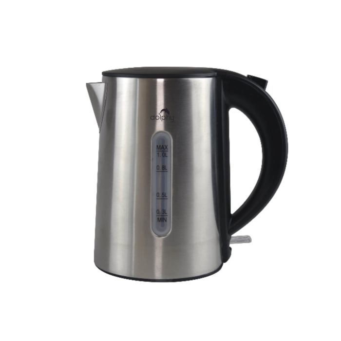 v959 dktl0054 202507030925 00.jpg Stainless steel electric kettle with water level indicator.