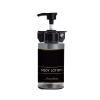 liquid soap dispenser 300ml transparent black Pump bottle of premium body lotion