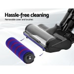 devanti stick vacuum cleaner motorised roller brush head