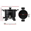 devanti 5l wax melter candle making 1200w melting pot furnace quick pour spout soy soap devanti 5l wax melter candle making 1200w melting pot furnace quick pour spout soy soap