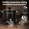 devanti 5l wax melter candle making 1200w melting pot furnace quick pour spout soy soap devanti 5l wax melter candle making 1200w melting pot furnace quick pour spout soy soap
