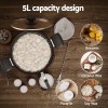 devanti 5l wax melter candle making 1200w melting pot furnace quick pour spout soy soap devanti 5l wax melter candle making 1200w melting pot furnace quick pour spout soy soap
