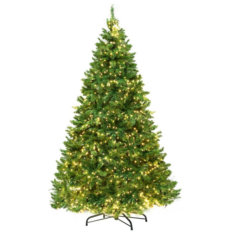 xm tr e well 6f led n 190380 00.jpg Decorated artificial Christmas tree with lights