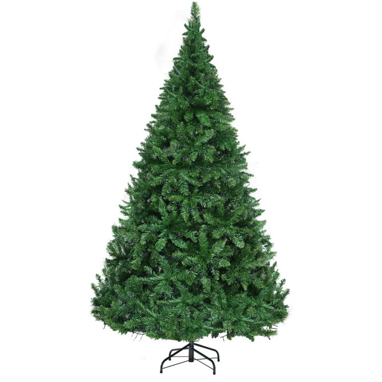 jingle jollys christmas tree 2.1m xmas tree decorations 1134 leds Artificial Christmas tree with green branches.