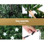 jingle jollys 1.5m christmas tree optic fibre led xmas tree multi colour Assembling artificial Christmas tree, easy no tools needed.