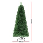 jingle jollys 1.8m pre lit christmas tree 8 mode multi colour 200 led light xmas Artificial Christmas tree 180cm tall with base.