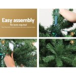 Easy assembly Christmas tree, no tools needed.