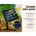 3.6m christmas tree 400 led solar jingle jollys Durable solar panel, energy efficient, long lifespan