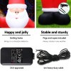 jingle jollys christmas inflatable santa 5m illuminated decorations Inflatable Santa with pegs, SAA-approved, 5m cable.