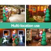 jingle jollys christmas inflatable santa tree 1.8m illuminated decorations Inflatable Santa decoration at various locations