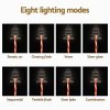 Christmas tree lights eight modes display
