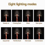 Christmas tree lights eight modes display