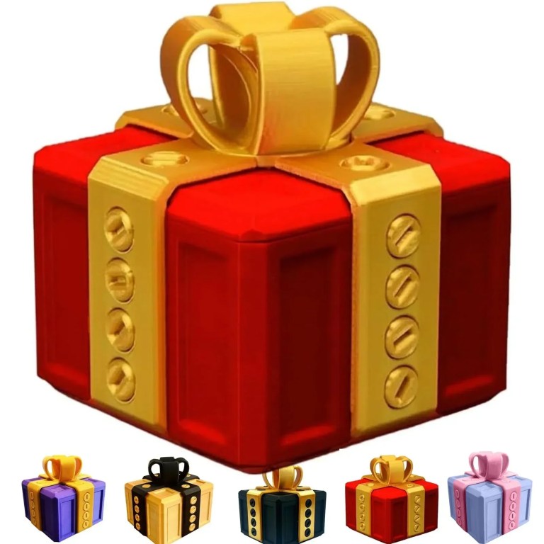 Funny Prank Screw Gift Box – Large 3D Printed Money/Card Container 3