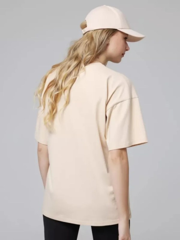 Women’s Oversized Casual T-Shirt – Round Neck, Short Sleeve Minimalist Top 4