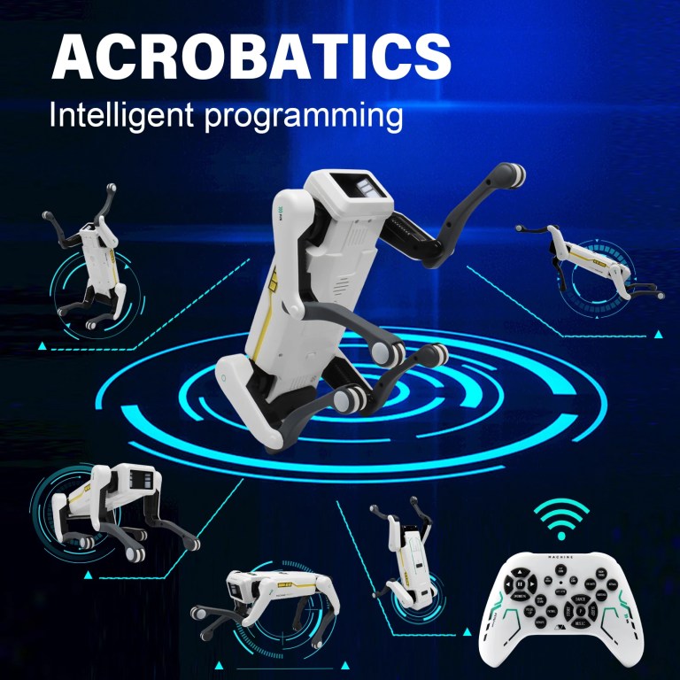 interactive ai robot dog – voice dialogue, app remote, programmable kids toy Interactive AI Robot Dog – Voice Dialogue, App Remote, Programmable Kids Toy 3