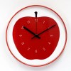 apple shaped silent wall clock Apple-Shaped Silent Wall Clock 6